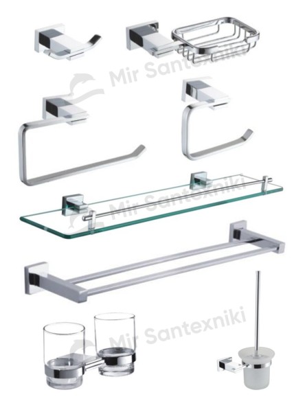 Набор для ванной Debora 5 (хром)